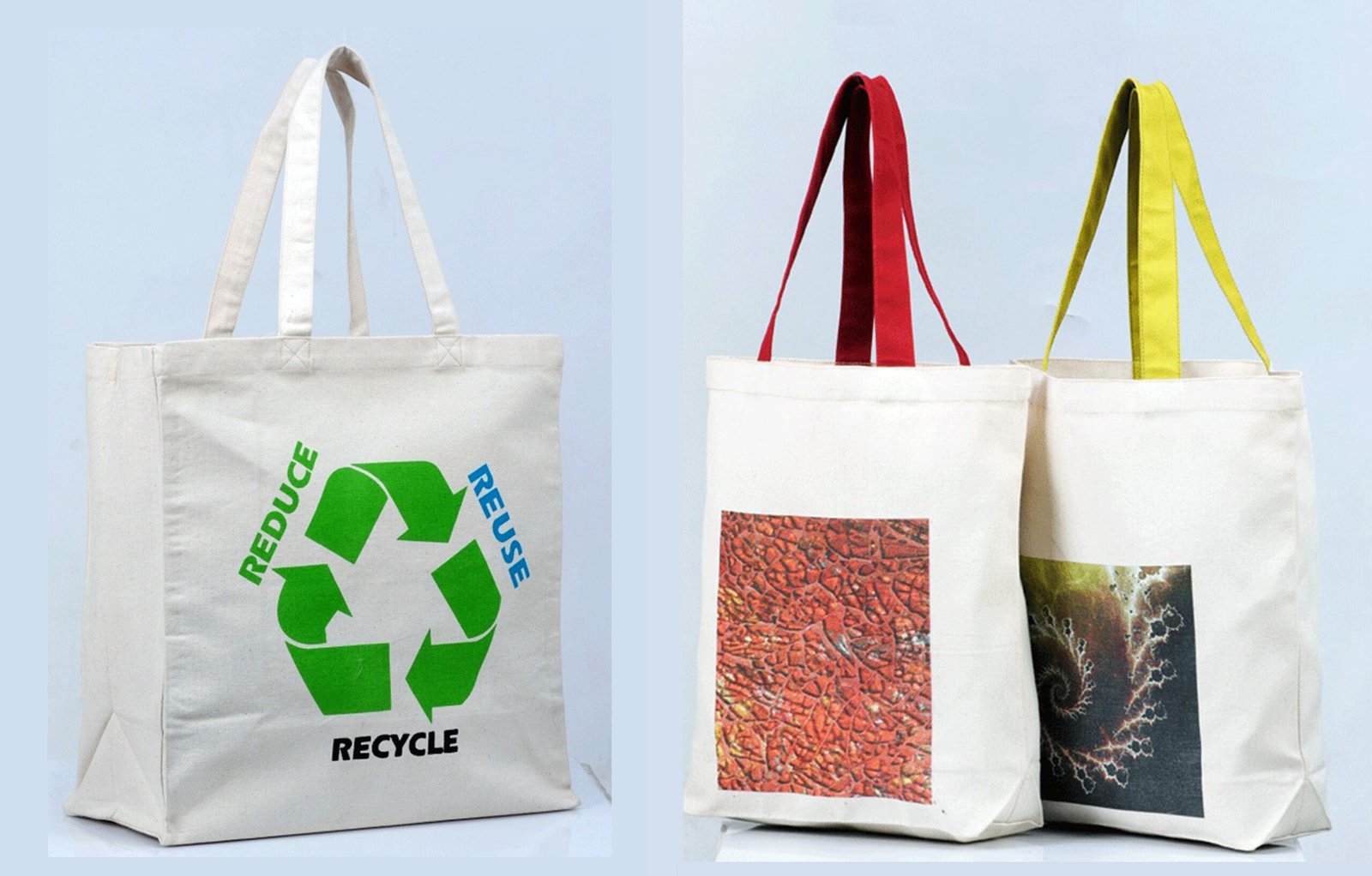 Cotton bag product for custom business orders